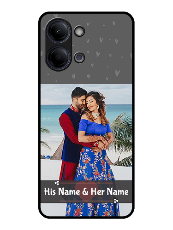 Custom Vivo Y05 4G Custom Glass Phone Case - Buy Love Design With Photo Online