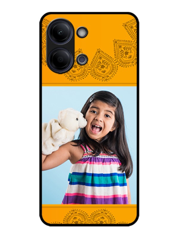 Custom Vivo Y05 4G Custom Glass Phone Case - Photo Wedding Design