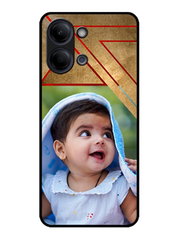 Custom Vivo Y05 4G Custom Glass Phone Case - Gradient Abstract Texture Design