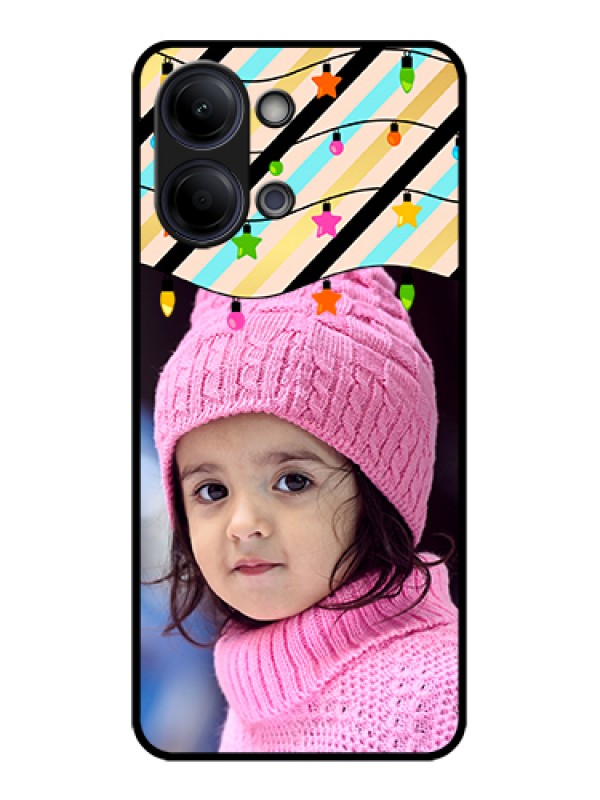 Custom Vivo Y05 4G Custom Glass Phone Case - Lights Hanging Design