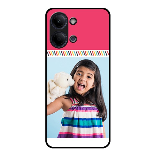 Vivo Y05 4G Custom Glass Phone Case - Line Art Design