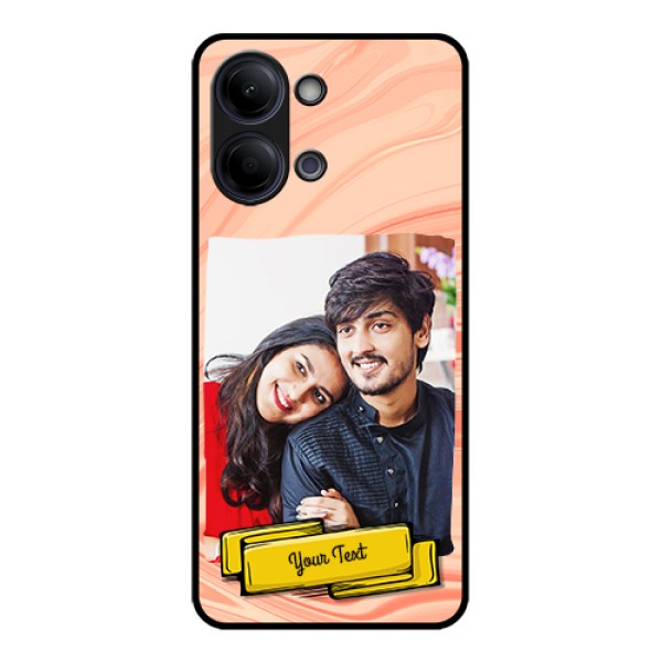Vivo Y05 4G Custom Glass Phone Case - Marble Texture Design