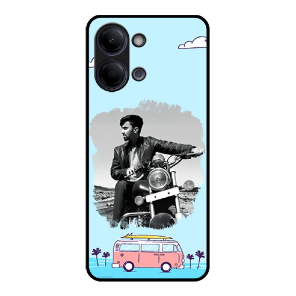 Vivo Y05 4G Custom Glass Phone Case - Travel & Adventure Design