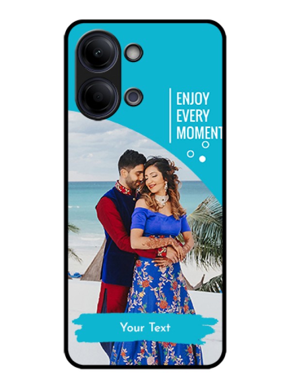 Custom Vivo Y05 4G Custom Glass Phone Case - Happy Moment Design