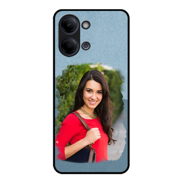 Vivo Y05 4G Custom Glass Phone Case - Grunge Line Art Design