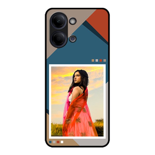 Vivo Y05 4G Custom Glass Phone Case - Retro Color Pallet Design Vivo Y05 4G Custom Glass Phone Case - Retro Color Pallet Design