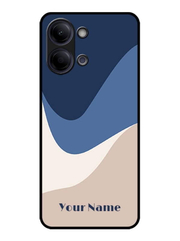 Custom Vivo Y05 4G Custom Glass Phone Case - Abstract Drip Art Design