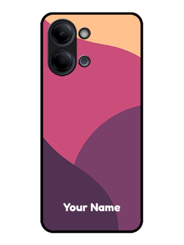 Custom Vivo Y05 4G Custom Glass Phone Case - Mixed Multi - Colour Abstract Art Design
