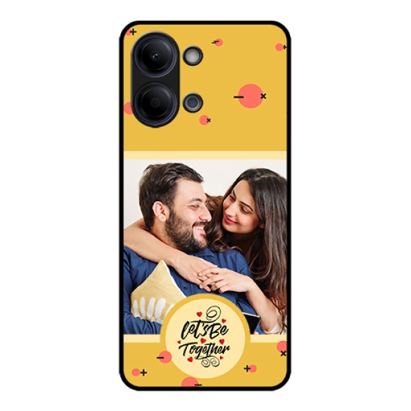 Vivo Y05 4G Custom Glass Phone Case - Lets Be Together Design Vivo Y05 4G Custom Glass Phone Case - Lets Be Together Design