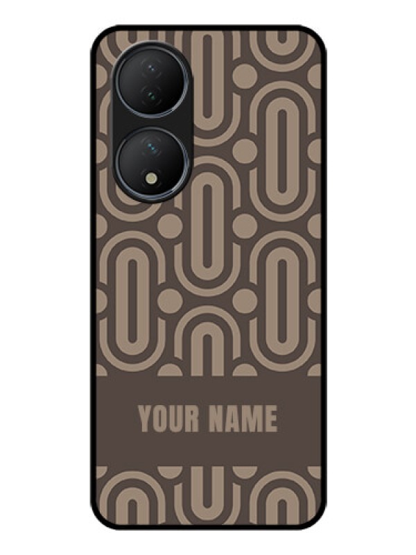 Custom Vivo Y100 Custom Glass Phone Case - Captivating Zero Pattern Design