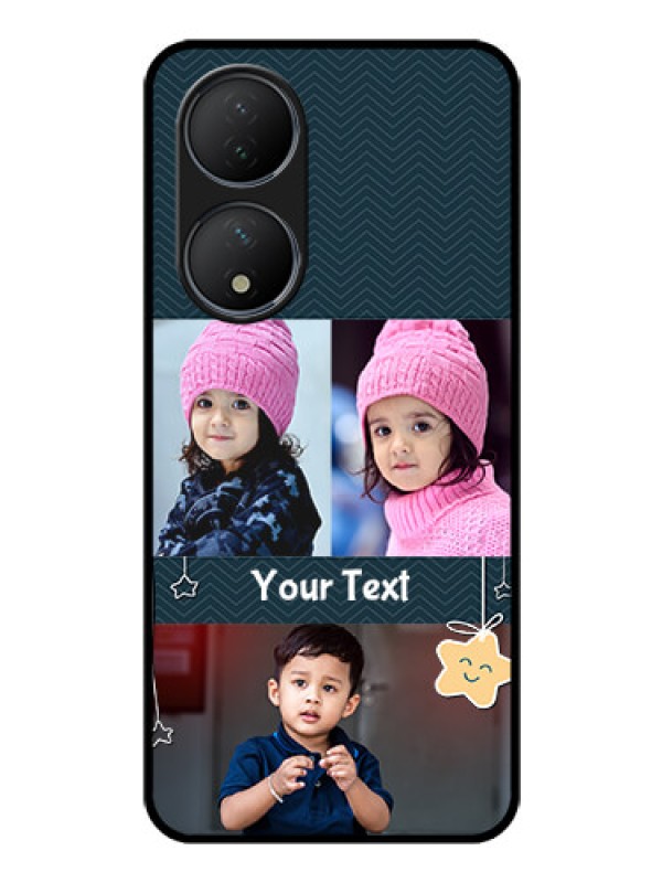 Custom Vivo Y100 A Custom Glass Mobile Case - Hanging Stars Design