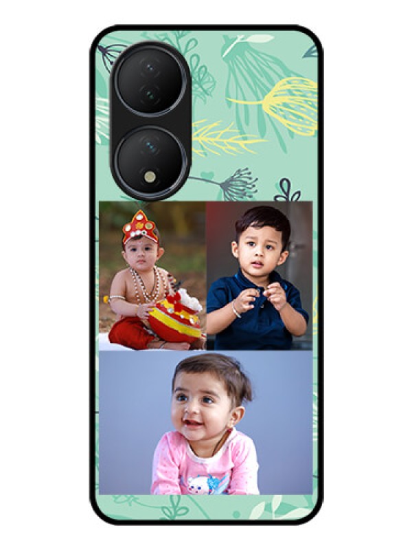 Custom Vivo Y100 A Photo Printing on Glass Case - Forever Family Design