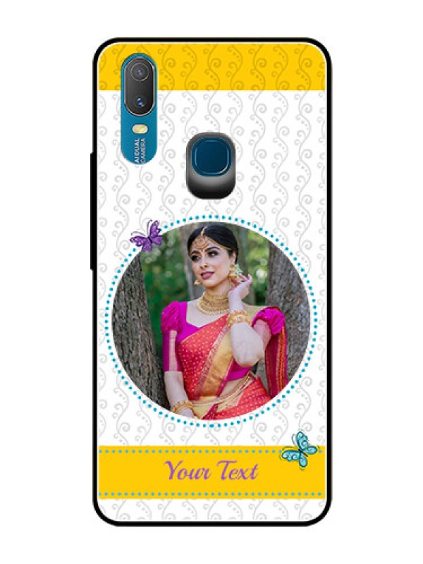 Custom Vivo Y11 (2019) Custom Glass Mobile Case  - Girls Premium Case Design