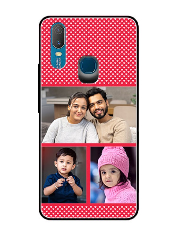 Custom Vivo Y11 (2019) Personalized Glass Phone Case  - Bulk Pic Upload Design