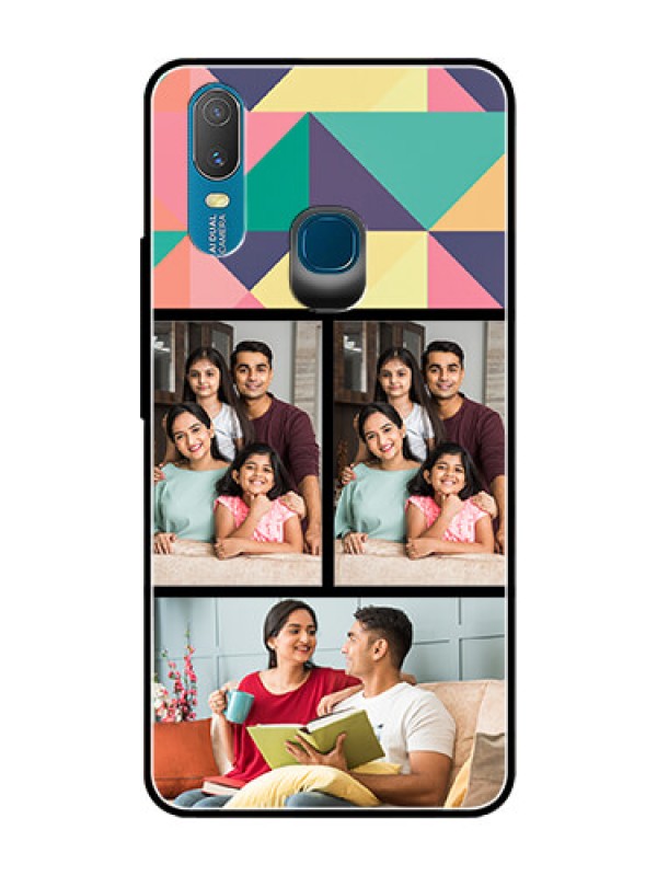 Custom Vivo Y11 (2019) Custom Glass Phone Case  - Bulk Pic Upload Design