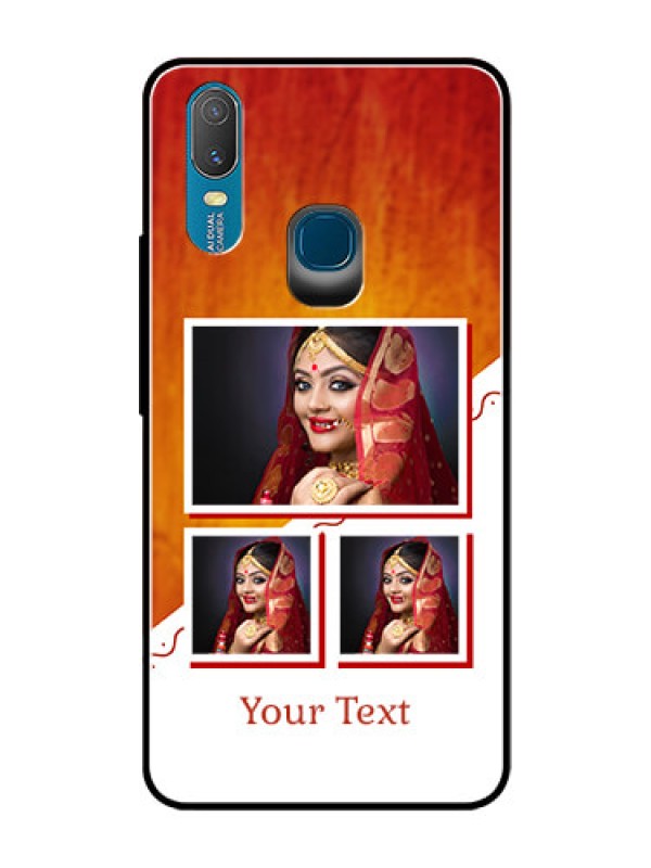 Custom Vivo Y11 (2019) Custom Glass Phone Case  - Wedding Memories Design  