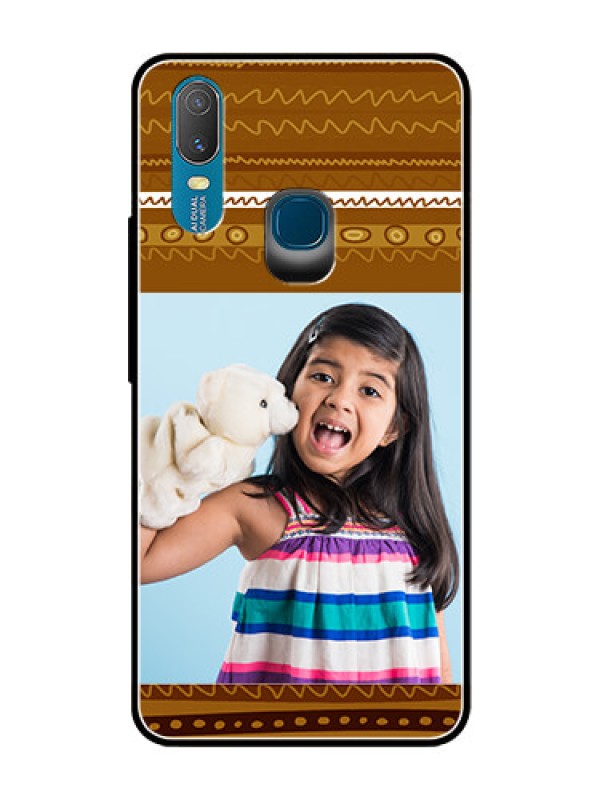 Custom Vivo Y11 (2019) Custom Glass Phone Case  - Friends Picture Upload Design 