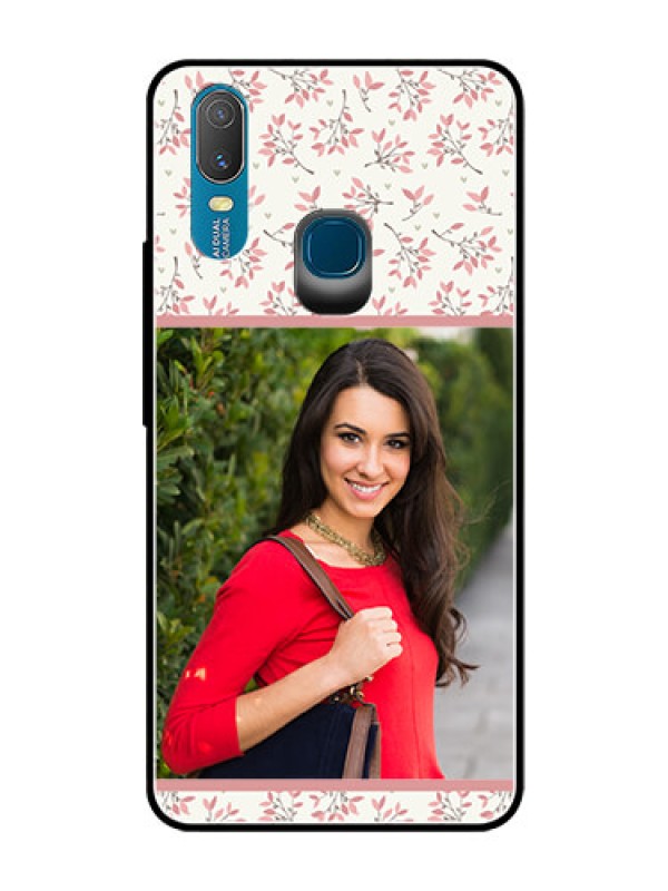 Custom Vivo Y11 (2019) Custom Glass Phone Case  - Premium Floral Design