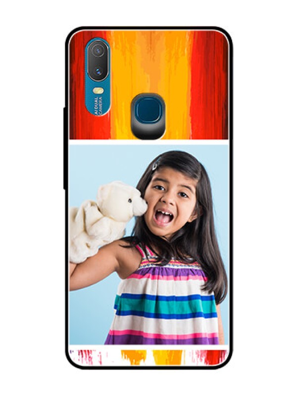 Custom Vivo Y11 (2019) Personalized Glass Phone Case  - Multi Color Design