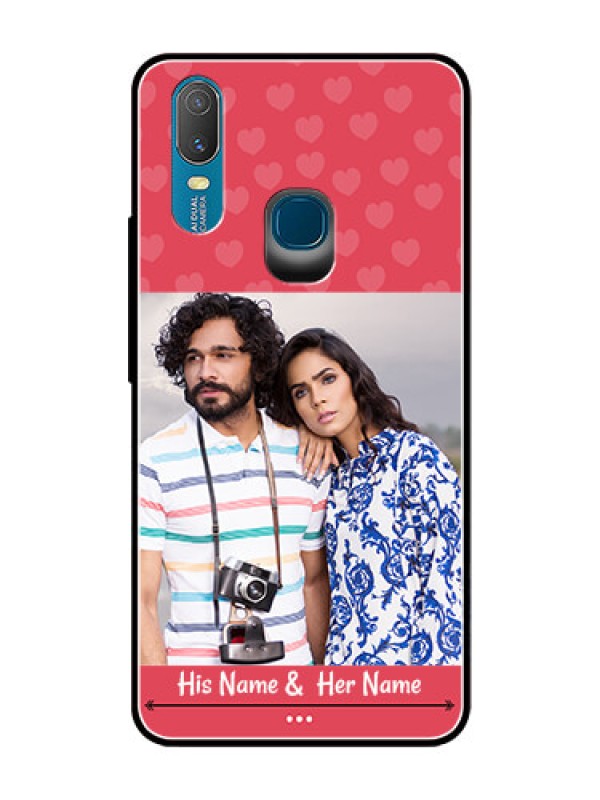 Custom Vivo Y11 (2019) Photo Printing on Glass Case  - Simple Love Design