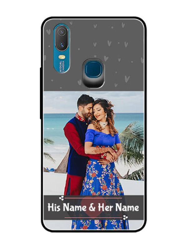 Custom Vivo Y11 (2019) Custom Glass Mobile Case  - Buy Love Design with Photo Online