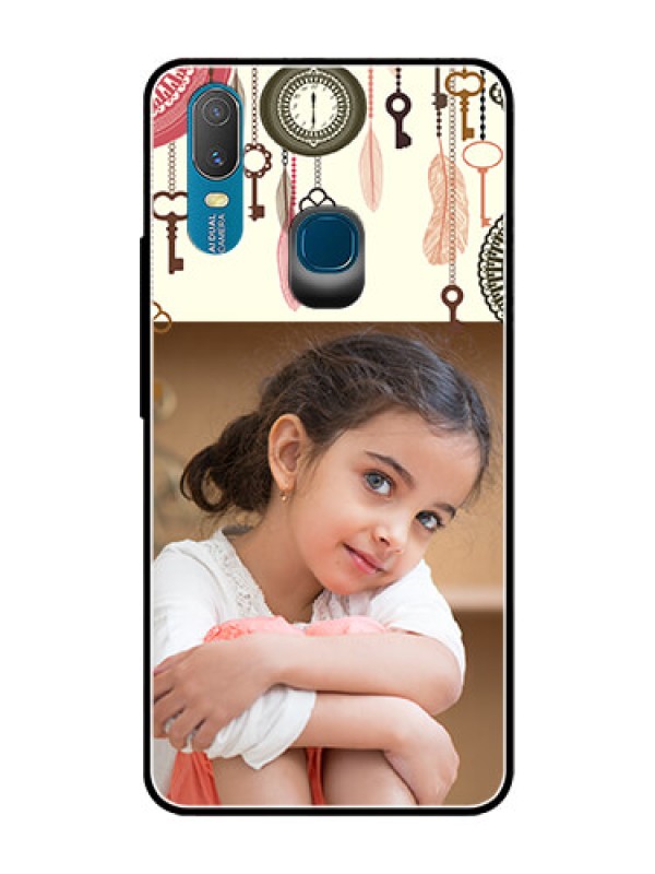 Custom Vivo Y11 (2019) Custom Glass Mobile Case  - Boho Style Design