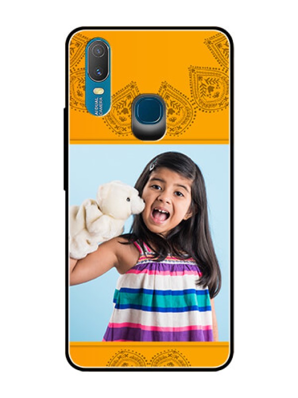 Custom Vivo Y11 (2019) Personalized Glass Phone Case  - Photo Wedding Design 