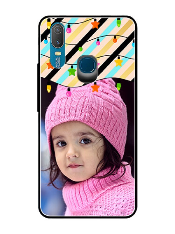 Custom Vivo Y11 (2019) Custom Glass Mobile Case  - Lights Hanging Design