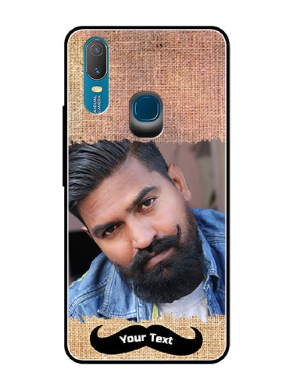 Custom Vivo Y11 (2019) Personalized Glass Phone Case  - with Texture Design