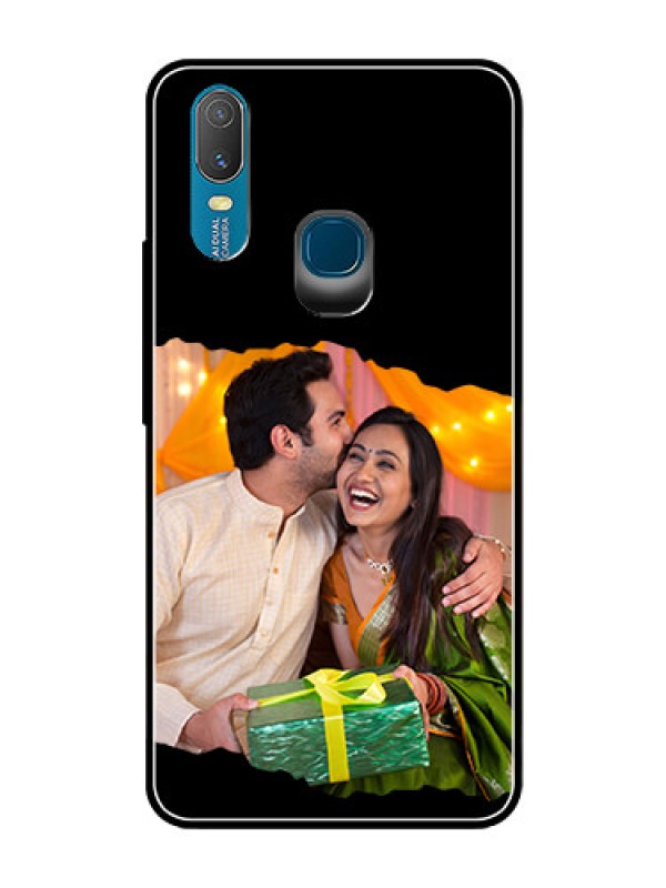 Custom Vivo Y11 (2019) Custom Glass Phone Case - Tear-off Design