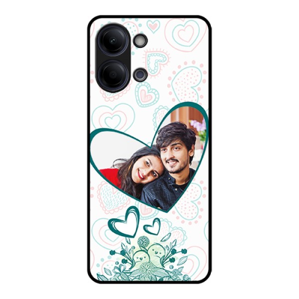 Vivo Y11 5G Custom Glass Phone Case - Premium Couple Design