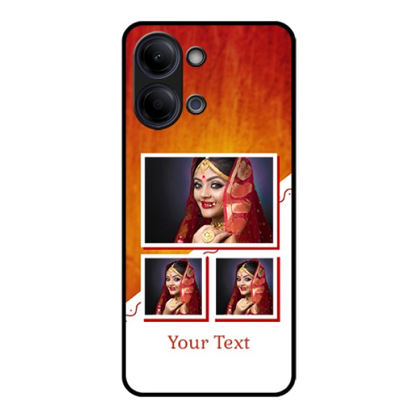 Vivo Y11 5G Custom Glass Phone Case - Wedding Memories Design