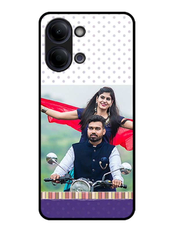 Custom Vivo Y11 5G Custom Glass Phone Case - Cute Family Design