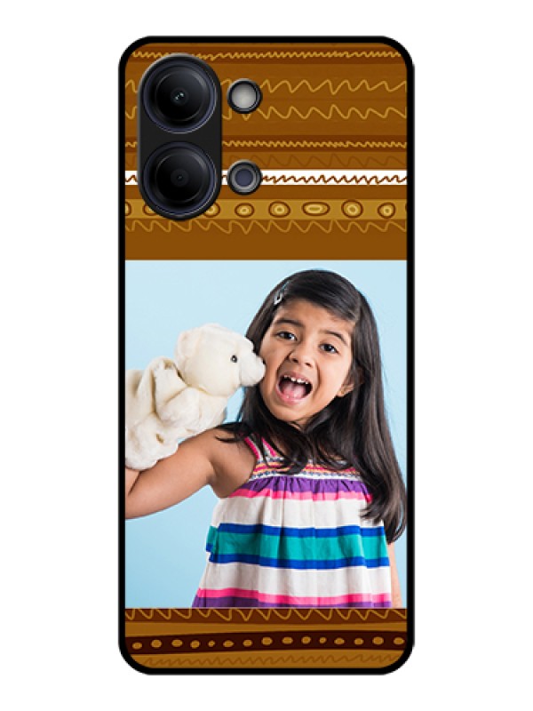 Custom Vivo Y11 5G Custom Glass Phone Case - Friends Picture Upload Design