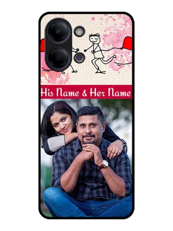 Custom Vivo Y11 5G Custom Glass Phone Case - You And Me Case Design