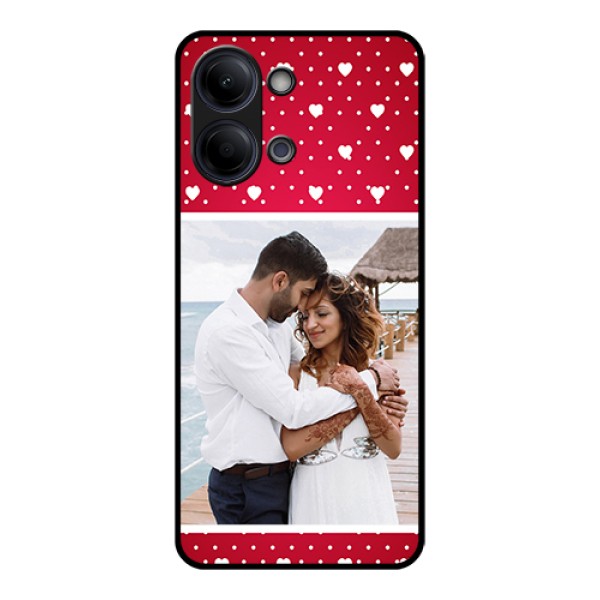 Vivo Y11 5G Custom Glass Phone Case - Hearts Mobile Case Design