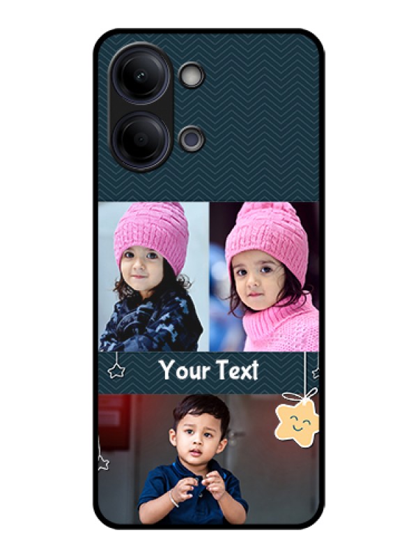 Custom Vivo Y11 5G Custom Glass Phone Case - Hanging Stars Design