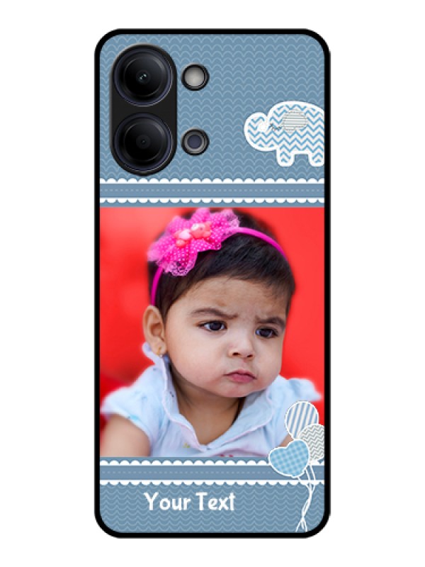 Custom Vivo Y11 5G Custom Glass Phone Case - With Kids Pattern Design
