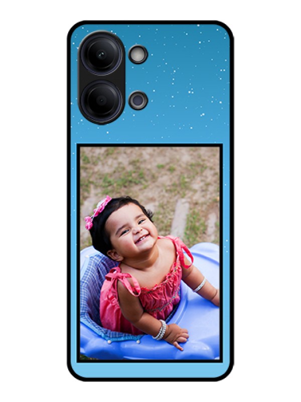 Custom Vivo Y11 5G Custom Glass Phone Case - Wave Pattern Colorful Design