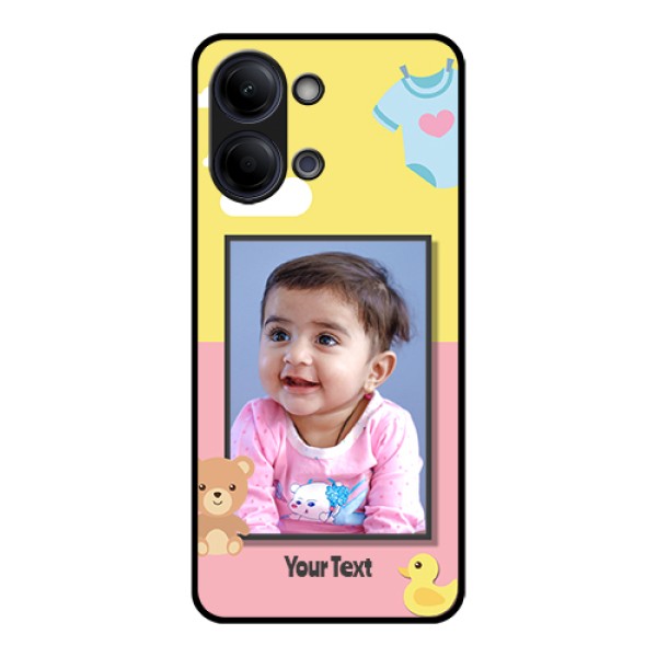 Vivo Y11 5G Custom Glass Phone Case - Kids 2 Color Design