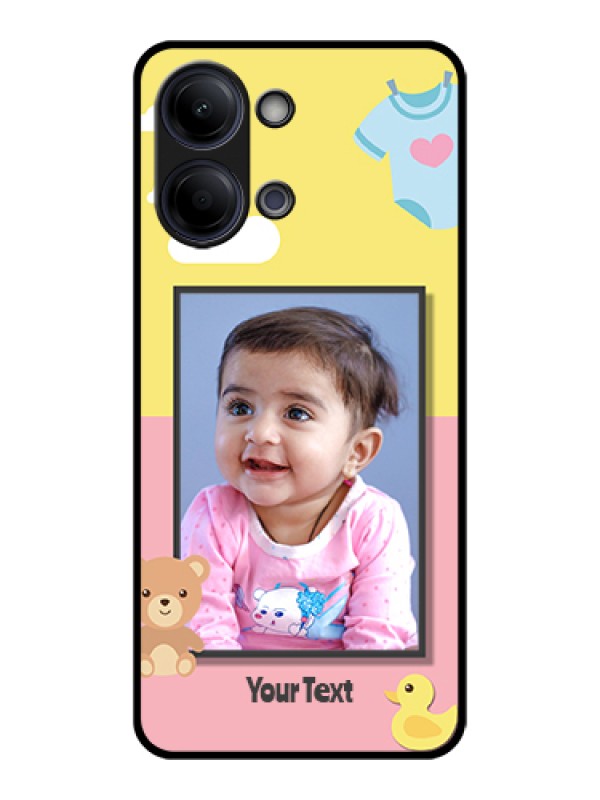 Custom Vivo Y11 5G Custom Glass Phone Case - Kids 2 Color Design