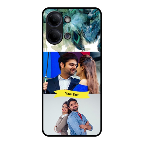 Vivo Y11 5G Custom Glass Phone Case - Image With Boho Peacock Feather Design Vivo Y11 5G Custom Glass Phone Case - Image With Boho Peacock Feather Design