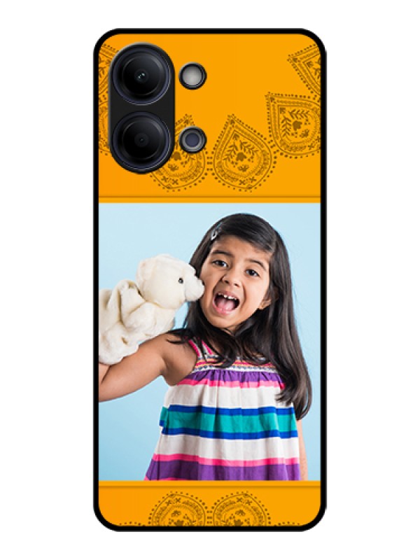 Custom Vivo Y11 5G Custom Glass Phone Case - Photo Wedding Design