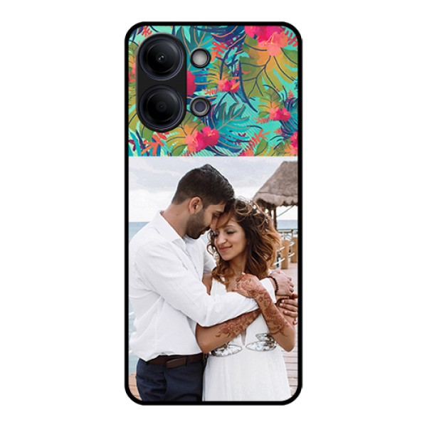 Vivo Y11 5G Custom Glass Phone Case - Watercolor Floral Design