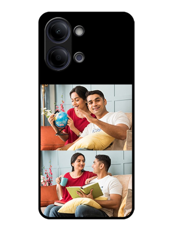 Custom Vivo Y11 5G Custom Glass Phone Case - 2 Images Design