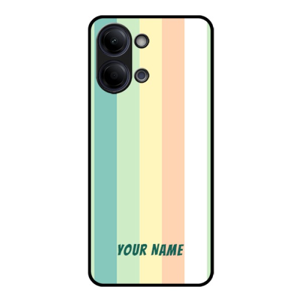 Vivo Y11 5G Custom Glass Phone Case - Multi - Colour Stripes Design Vivo Y11 5G Custom Glass Phone Case - Multi - Colour Stripes Design