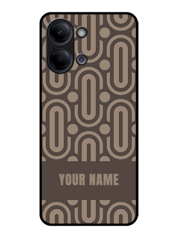 Custom Vivo Y11 5G Custom Glass Phone Case - Captivating Zero Pattern Design