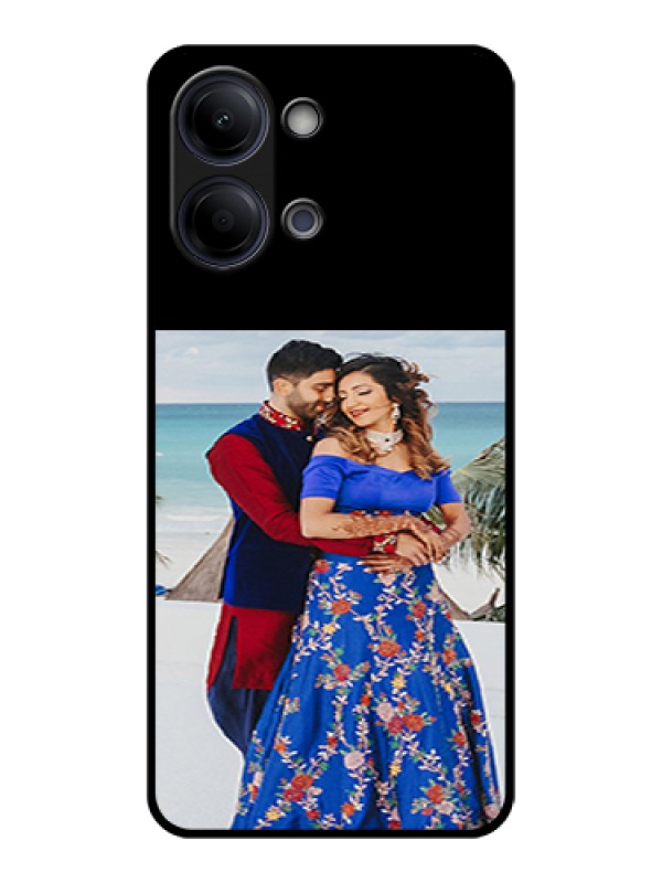 Custom Vivo Y11 5G Custom Glass Phone Case - Upload Full Picture With Custom Color Design