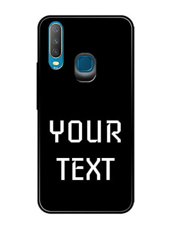 Custom Vivo Y12 Your Name on Glass Phone Case