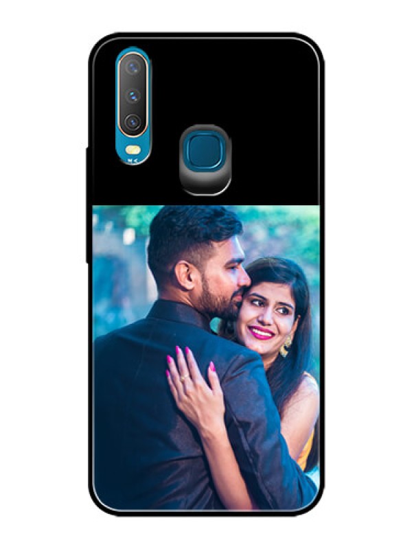 Custom Vivo Y12 Custom Glass Phone Case - Upload Full Picture With Custom Color Design